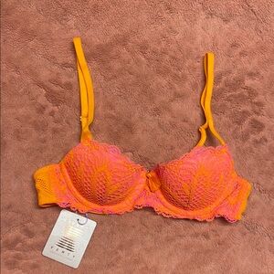 Savage X Fenty Stranded In Lace Crochet Balconette Bra